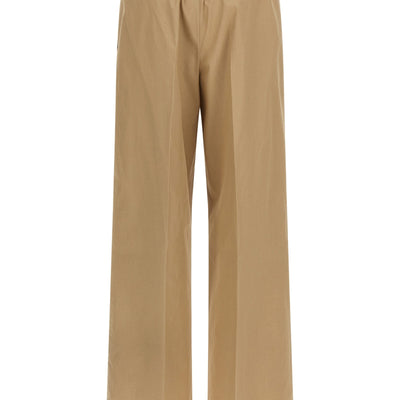 Moncler Grosgrain Logo Patch Pants