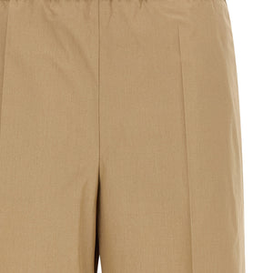 Moncler Grosgrain Logo Patch Pants