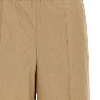 Moncler Grosgrain Logo Patch Pants