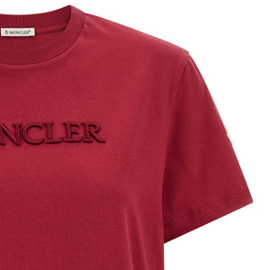 Moncler Logo Embroidery T-shirt