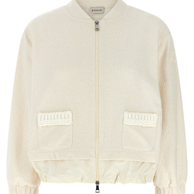 Moncler Bouclé Cardigan