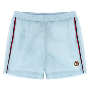 Moncler Enfant Tricolor Piping Swimsuit