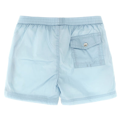 Moncler Enfant Tricolor Piping Swimsuit