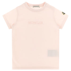 Moncler Enfant Logo Embroidery T-shirt