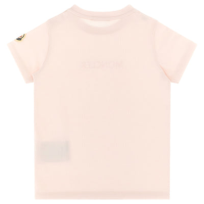Moncler Enfant Logo Embroidery T-shirt