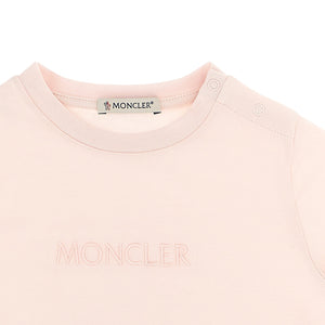 Moncler Enfant Logo Embroidery T-shirt