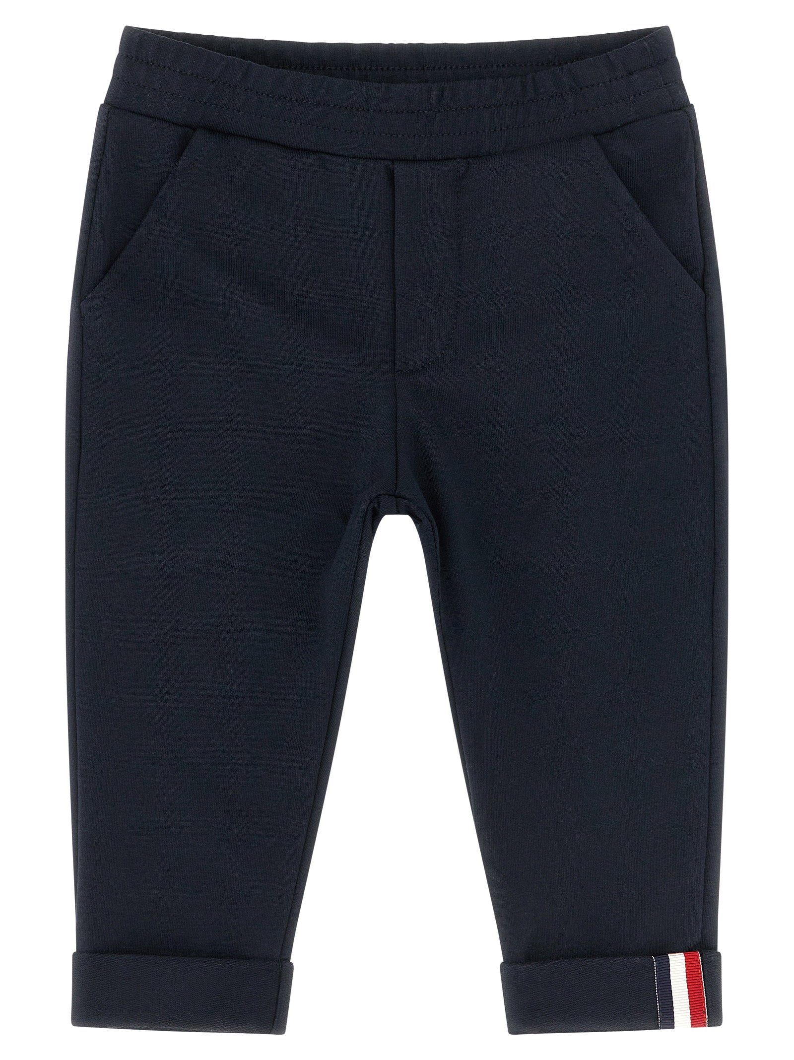 Moncler Enfant Tricolor Ribbon Joggers