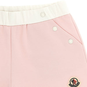 Moncler Enfant Cotton Viscose Bermuda Shorts