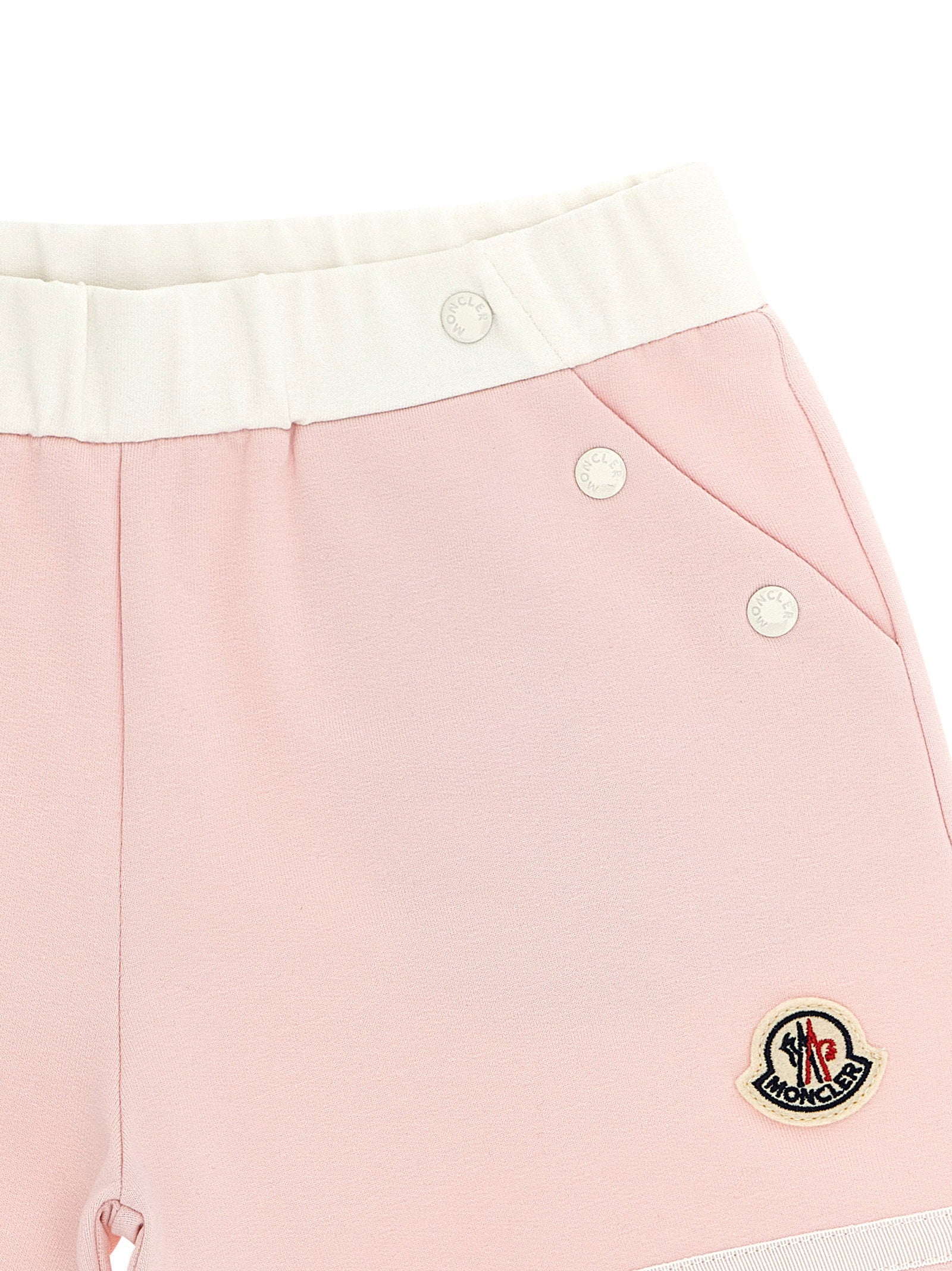 Moncler Enfant Cotton Viscose Bermuda Shorts