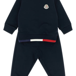 Moncler Enfant Tricolor Hem Sweatshirt + Joggers