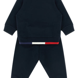 Moncler Enfant Tricolor Hem Sweatshirt + Joggers