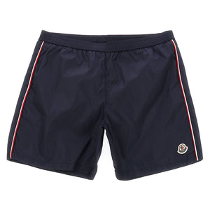 Moncler Enfant Tricolor Trim Swimsuit