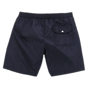 Moncler Enfant Tricolor Trim Swimsuit