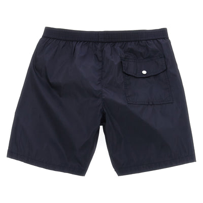 Moncler Enfant Tricolor Trim Swimsuit