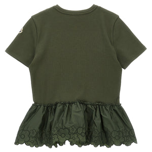 Moncler Enfant Floral Embroidery T-shirt