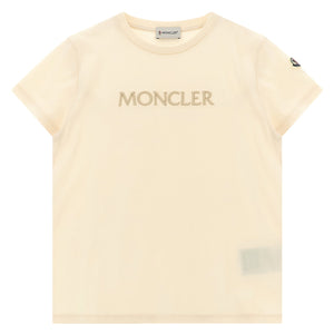 Moncler Enfant Logo Embroidery T-shirt