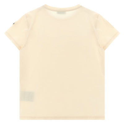 Moncler Enfant Logo Embroidery T-shirt