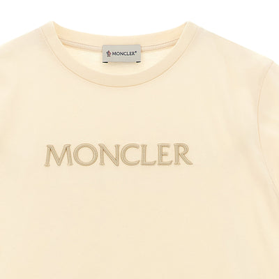 Moncler Enfant Logo Embroidery T-shirt