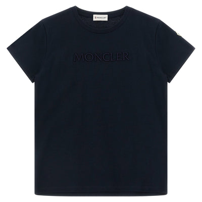 Moncler Enfant Logo Embroidery T-shirt