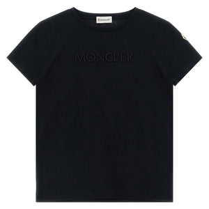 Moncler Enfant Logo Embroidery T-shirt
