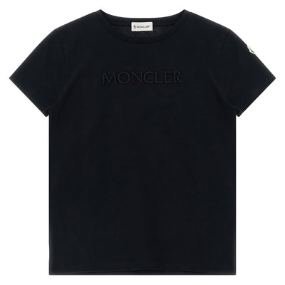 Moncler Enfant Logo Embroidery T-shirt