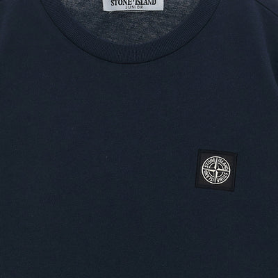 Stone Island Junior Compass Logo T-shirt