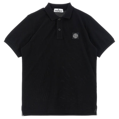Stone Island Junior Compass Logo Polo Shirt