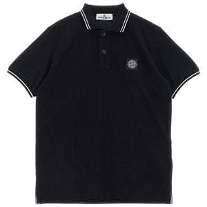 Stone Island Junior Compass Logo Polo Shirt