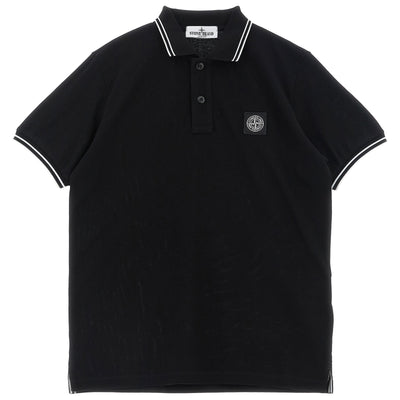 Stone Island Junior Compass Logo Polo Shirt