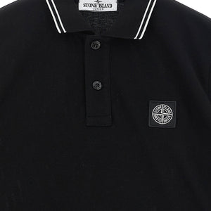 Stone Island Junior Compass Logo Polo Shirt