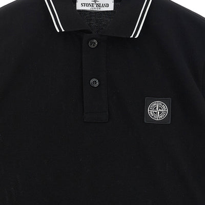 Stone Island Junior Compass Logo Polo Shirt