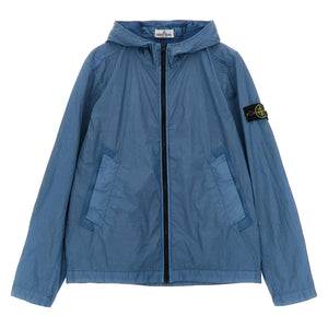 Stone Island Junior Crinkled Effect Nylon Jacket