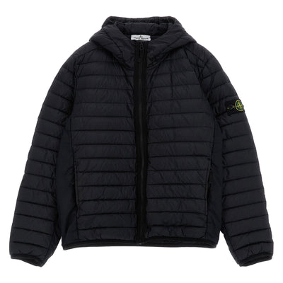 Stone Island Junior Hooded Down Jacket