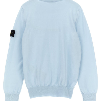 Stone Island Junior Logo Badge Sweater