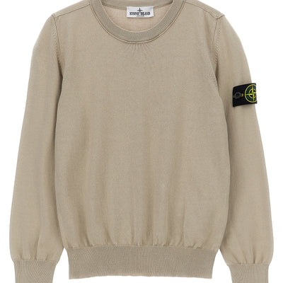 Stone Island Junior Logo Badge Sweater