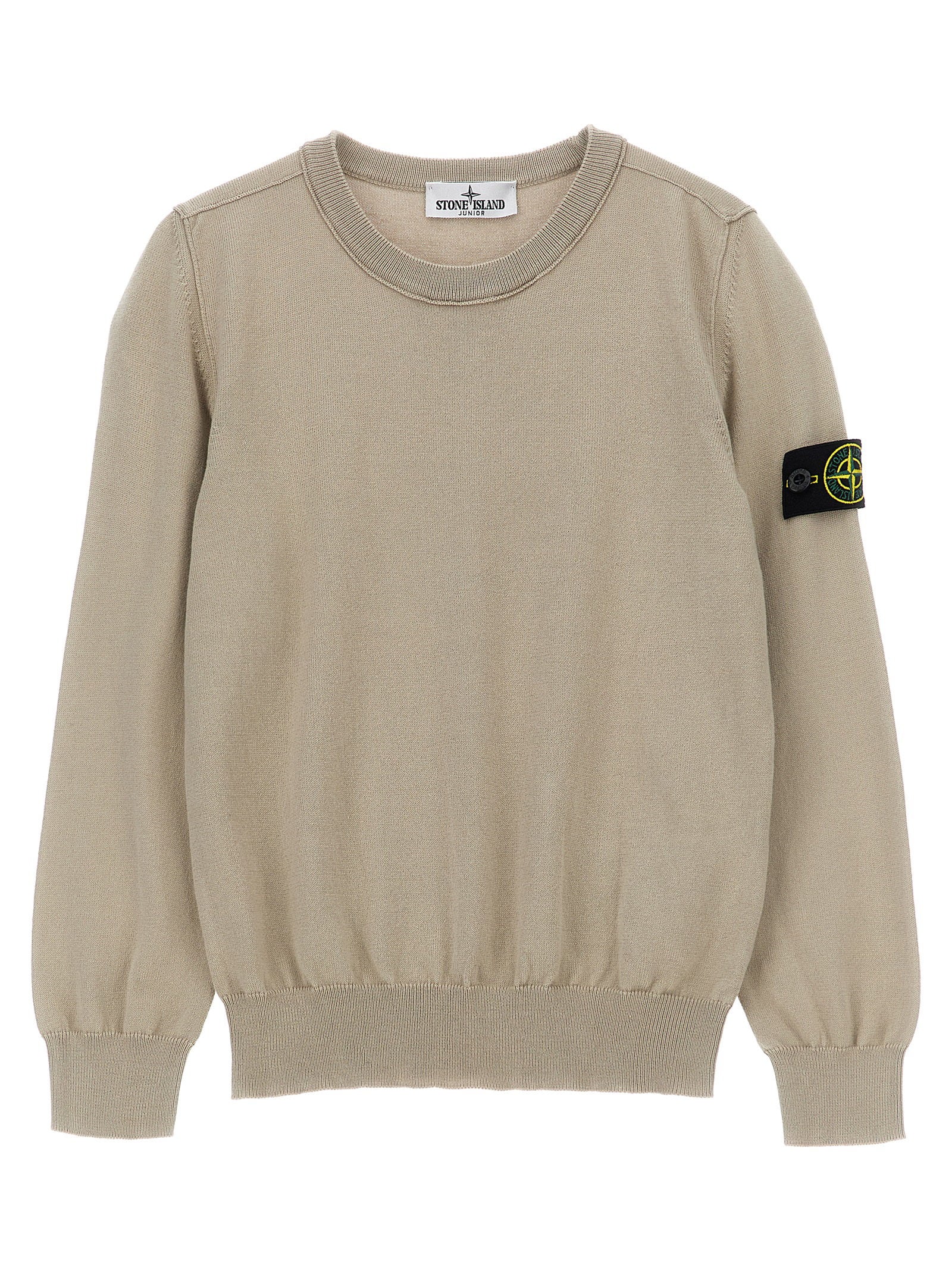 Stone Island Junior Logo Badge Sweater