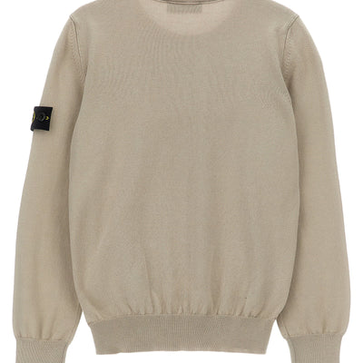 Stone Island Junior Logo Badge Sweater