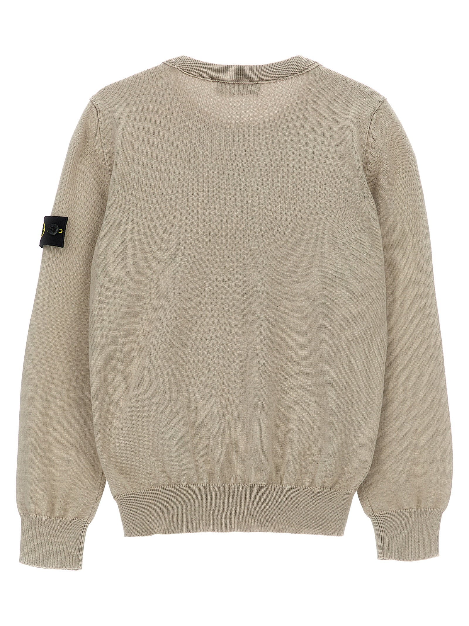 Stone Island Junior Logo Badge Sweater
