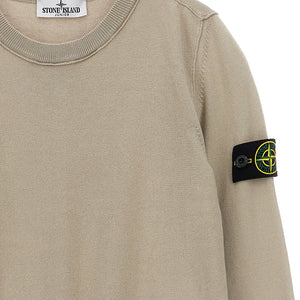 Stone Island Junior Logo Badge Sweater