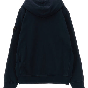 Stone Island Junior Logo Badge Hoodie