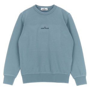 Stone Island Junior Logo Print Sweatshirt