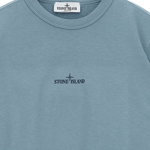 Stone Island Junior Logo Print Sweatshirt