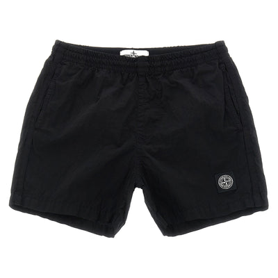 Stone Island Junior Compass Logo Swimsuit