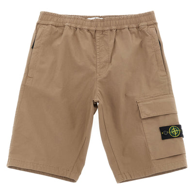 Stone Island Junior Cargo Bermuda Shorts