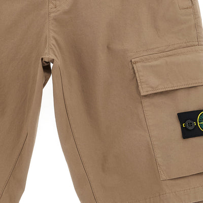Stone Island Junior Cargo Bermuda Shorts