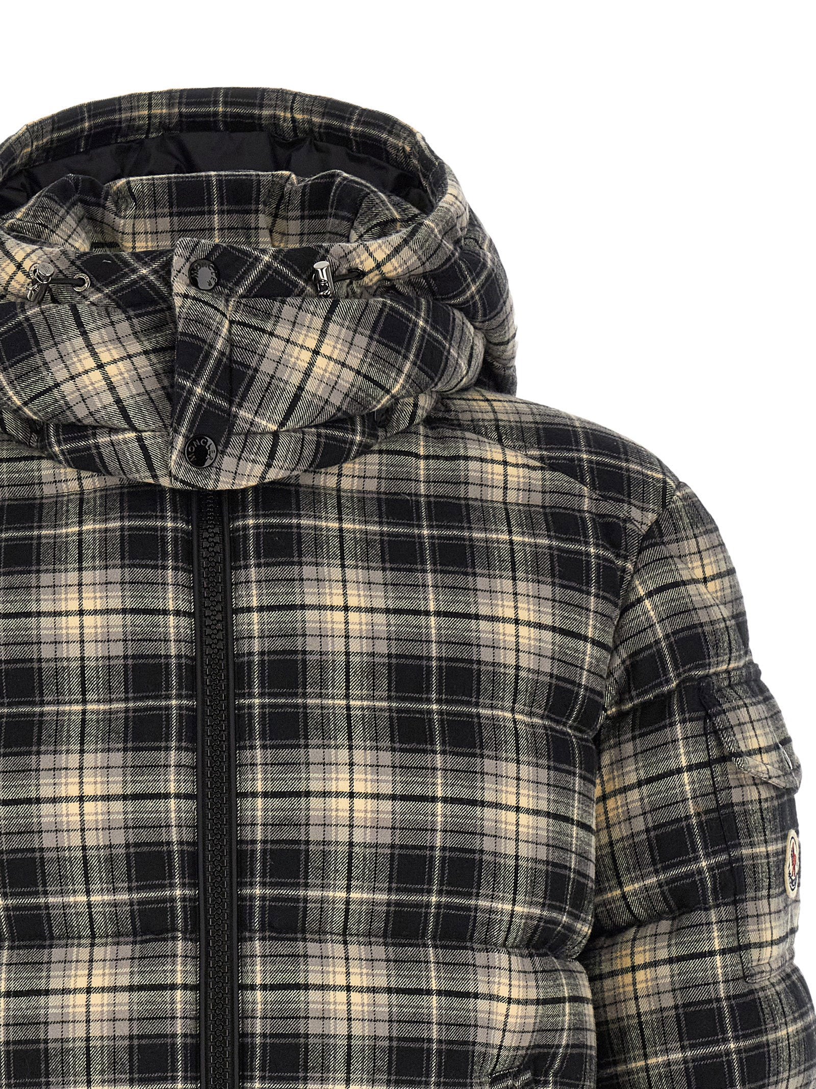 Moncler Airor Check Down Jacket