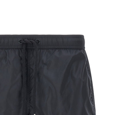 Moncler Logo Patch Swim Shorts