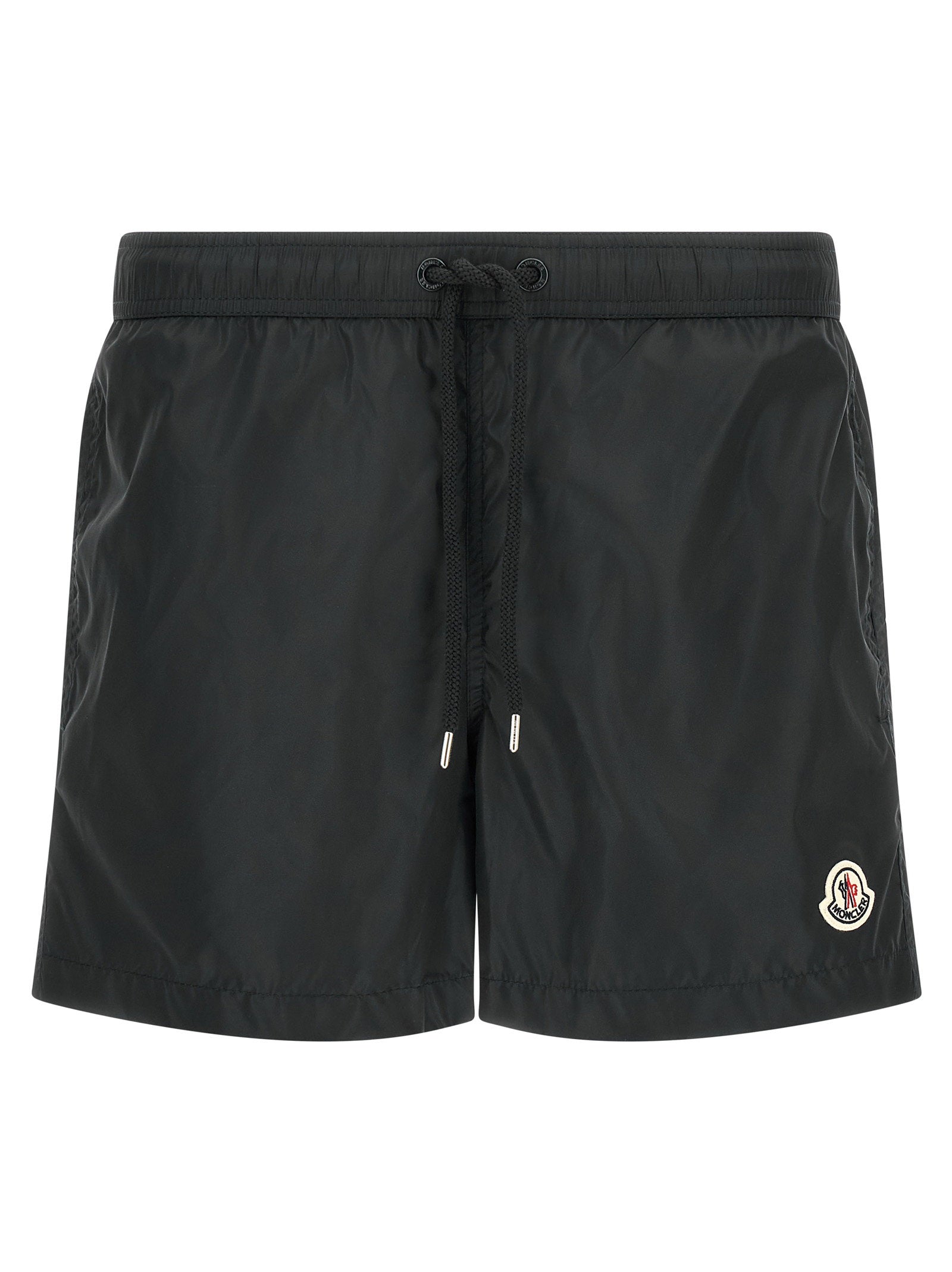 Moncler Logo Patch Swim Shorts