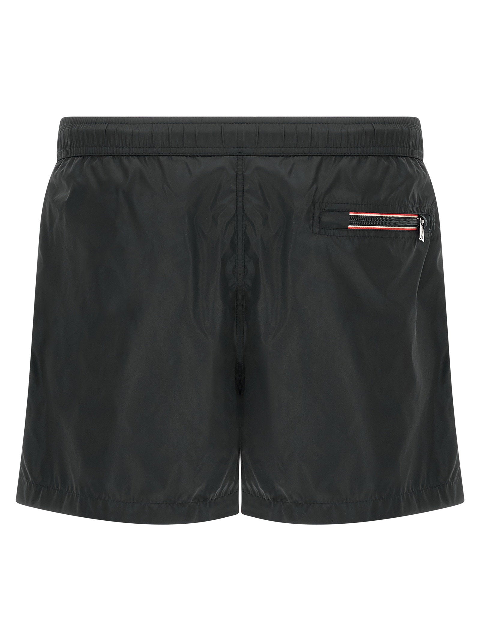 Moncler Logo Patch Swim Shorts