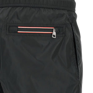 Moncler Logo Patch Swim Shorts